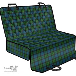 ScotsTee Shop Scottish MacKay Modern Clan Tartan Pet Seat Cover, Dog Car Seat Cover