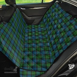 ScotsTee Shop Scottish MacKay Modern Clan Tartan Pet Seat Cover, Dog Car Seat Cover