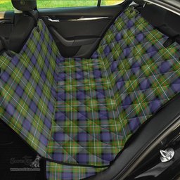 ScotsTee Shop Scottish Fergusson Modern Clan Tartan Pet Seat Cover, Dog Car Seat Cover