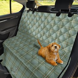 ScotsTee Shop Scottish Kelly Dress Clan Tartan Pet Seat Cover, Dog Car Seat Cover