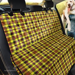 ScotsTee Shop Scottish Jardine Clan Tartan Pet Seat Cover, Dog Car Seat Cover