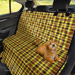 ScotsTee Shop Scottish Jardine Clan Tartan Pet Seat Cover, Dog Car Seat Cover