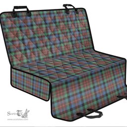 ScotsTee Shop Scottish MacDuff Hunting Ancient Clan Tartan Pet Seat Cover, Dog Car Seat Cover