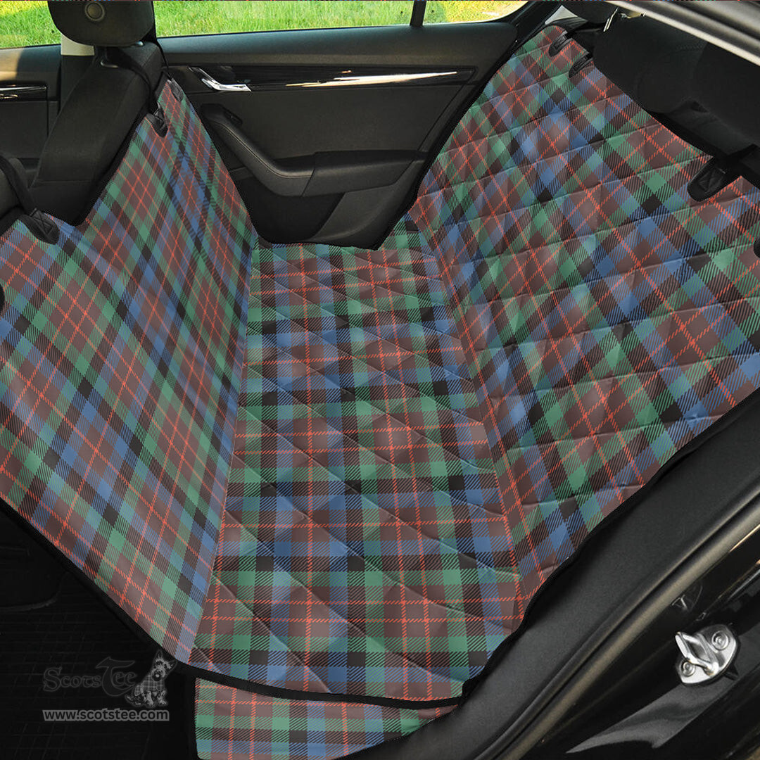 ScotsTee Shop Scottish MacDuff Hunting Ancient Clan Tartan Pet Seat Cover, Dog Car Seat Cover