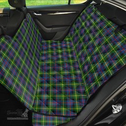 ScotsTee Shop Scottish Farquharson Modern Clan Tartan Pet Seat Cover, Dog Car Seat Cover