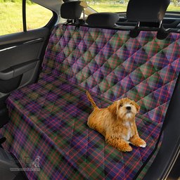 ScotsTee Shop Scottish MacDonald Modern Clan Tartan Pet Seat Cover, Dog Car Seat Cover