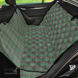 ScotsTee Shop Scottish MacKinnon Hunting Ancient Clan Tartan Pet Seat Cover, Dog Car Seat Cover
