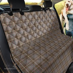 ScotsTee Shop Scottish MacIntyre Hunting Weathered Clan Tartan Pet Seat Cover, Dog Car Seat Cover