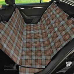 ScotsTee Shop Scottish Fergusson Weathered Clan Tartan Pet Seat Cover, Dog Car Seat Cover