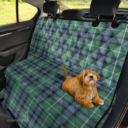 ScotsTee Shop Scottish MacDonald of the Isles Hunting Ancient Clan Tartan Pet Seat Cover, Dog Car Seat Cover