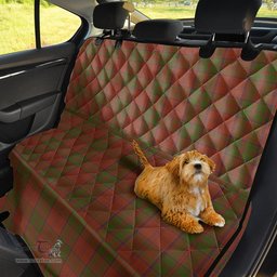 ScotsTee Shop Scottish Drummond Clan Clan Tartan Pet Seat Cover, Dog Car Seat Cover