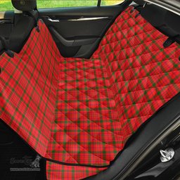 ScotsTee Shop Scottish MacDonnell of Keppoch Modern Clan Tartan Pet Seat Cover, Dog Car Seat Cover