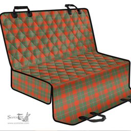 ScotsTee Shop Scottish MacGregor Ancient Clan Tartan Pet Seat Cover, Dog Car Seat Cover