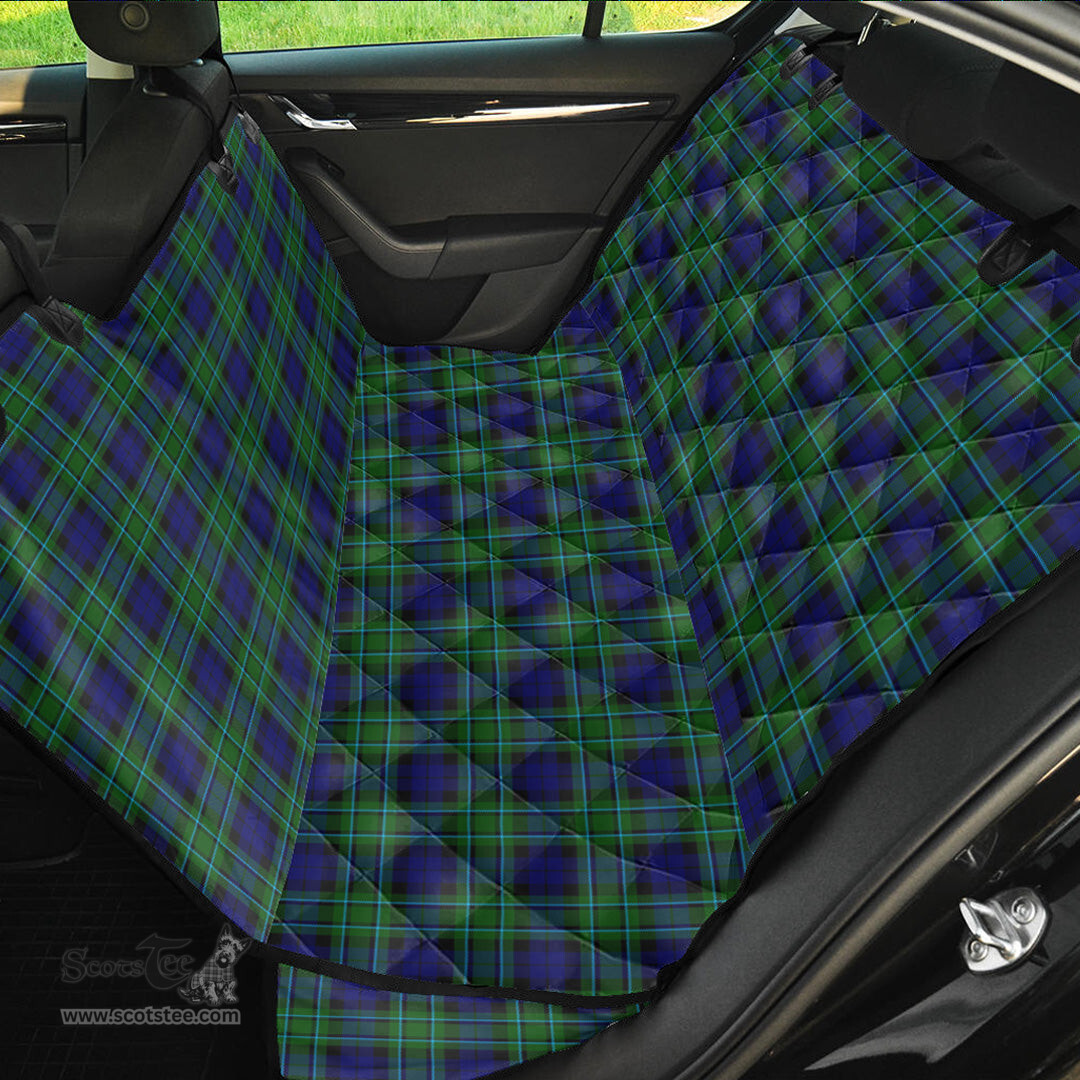 ScotsTee Shop Scottish MacCallum Modern Clan Tartan Pet Seat Cover, Dog Car Seat Cover