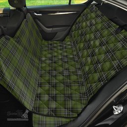 ScotsTee Shop Scottish MacLean Hunting Clan Tartan Pet Seat Cover, Dog Car Seat Cover
