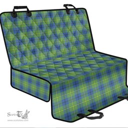 ScotsTee Shop Scottish Johnston Ancient Clan Tartan Pet Seat Cover, Dog Car Seat Cover