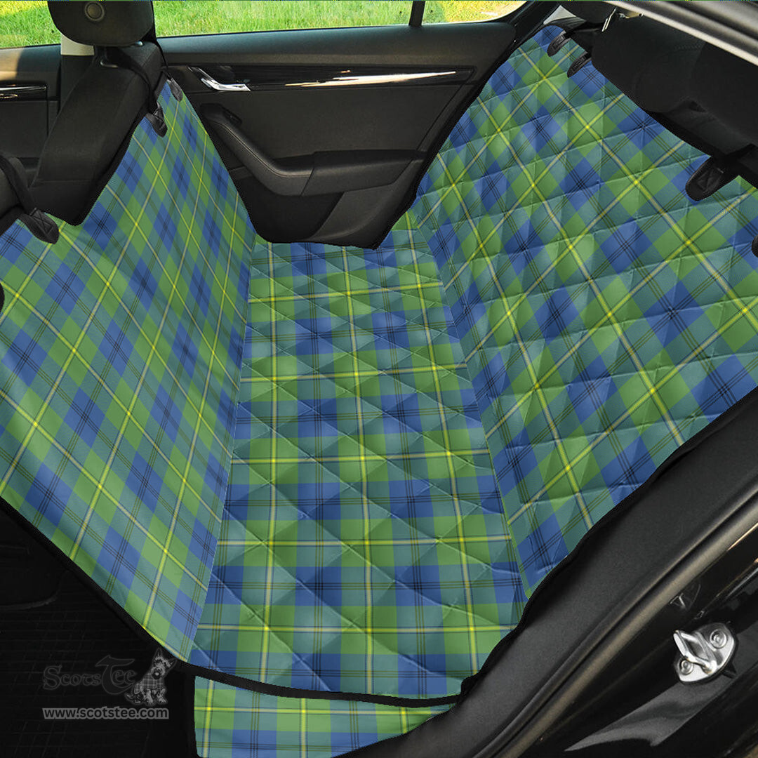 ScotsTee Shop Scottish Johnston Ancient Clan Tartan Pet Seat Cover, Dog Car Seat Cover
