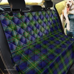 ScotsTee Shop Scottish MacEwen Modern Clan Tartan Pet Seat Cover, Dog Car Seat Cover