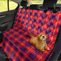 ScotsTee Shop Scottish Hamilton Modern Clan Tartan Pet Seat Cover, Dog Car Seat Cover