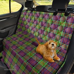 ScotsTee Shop Scottish MacDonald of Clanranald Clan Tartan Pet Seat Cover, Dog Car Seat Cover