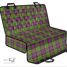 ScotsTee Shop Scottish MacDonald of Clanranald Clan Tartan Pet Seat Cover, Dog Car Seat Cover