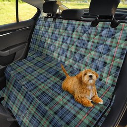 ScotsTee Shop Scottish MacKinlay Ancient Clan Tartan Pet Seat Cover, Dog Car Seat Cover