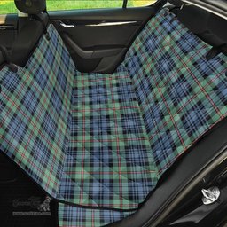 ScotsTee Shop Scottish MacKinlay Ancient Clan Tartan Pet Seat Cover, Dog Car Seat Cover