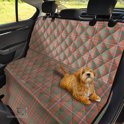 ScotsTee Shop Scottish MacKinnon Ancient Clan Tartan Pet Seat Cover, Dog Car Seat Cover
