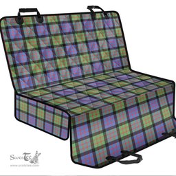 ScotsTee Shop Scottish MacDonald Ancient Clan Tartan Pet Seat Cover, Dog Car Seat Cover