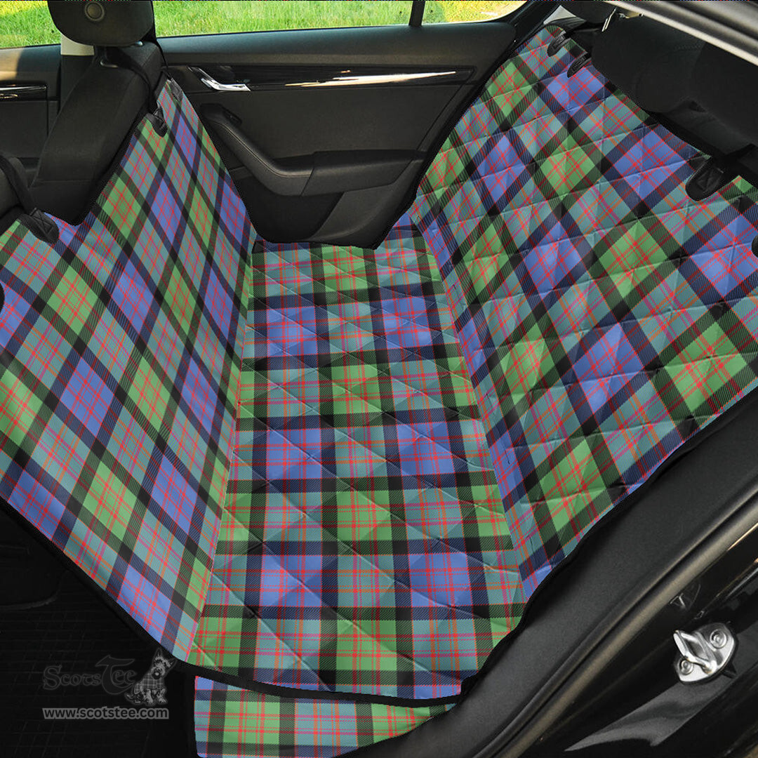 ScotsTee Shop Scottish MacDonald Ancient Clan Tartan Pet Seat Cover, Dog Car Seat Cover