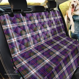 ScotsTee Shop Scottish MacDonald Dress Modern Clan Tartan Pet Seat Cover, Dog Car Seat Cover