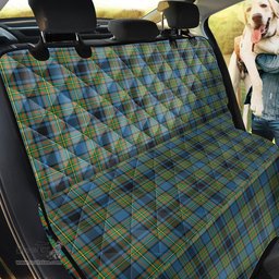 ScotsTee Shop Scottish Gillies Ancient Clan Tartan Pet Seat Cover, Dog Car Seat Cover