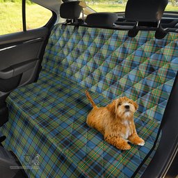 ScotsTee Shop Scottish Gillies Ancient Clan Tartan Pet Seat Cover, Dog Car Seat Cover