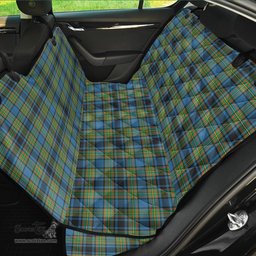 ScotsTee Shop Scottish Gillies Ancient Clan Tartan Pet Seat Cover, Dog Car Seat Cover
