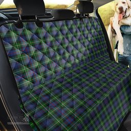 ScotsTee Shop Scottish MacKenzie Modern Clan Tartan Pet Seat Cover, Dog Car Seat Cover