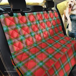 ScotsTee Shop Scottish MacLaine of Loch Buie Clan Tartan Pet Seat Cover, Dog Car Seat Cover