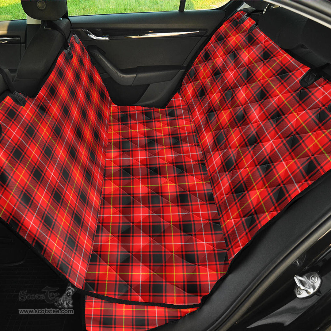 ScotsTee Shop Scottish MacIver Modern Clan Tartan Pet Seat Cover, Dog Car Seat Cover