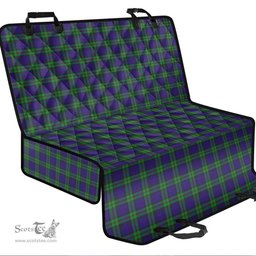 ScotsTee Shop Scottish MacKinlay Modern Clan Tartan Pet Seat Cover, Dog Car Seat Cover