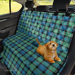 ScotsTee Shop Scottish Gunn Ancient Clan Tartan Pet Seat Cover, Dog Car Seat Cover