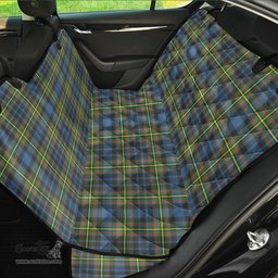 ScotsTee Shop Scottish MacLellan Ancient Clan Tartan Pet Seat Cover, Dog Car Seat Cover