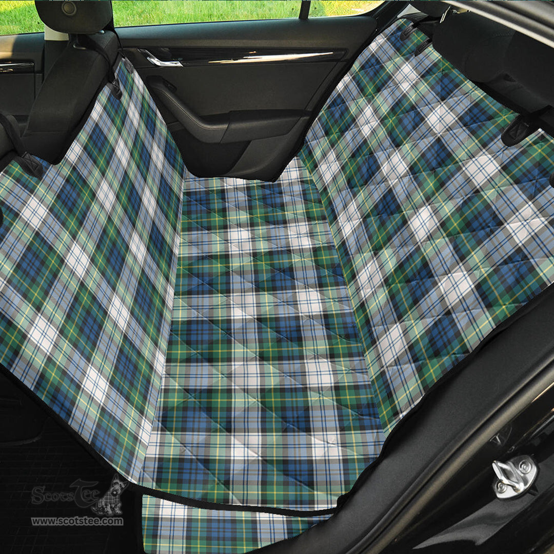 ScotsTee Shop Scottish Gordon Dress Ancient Clan Tartan Pet Seat Cover, Dog Car Seat Cover