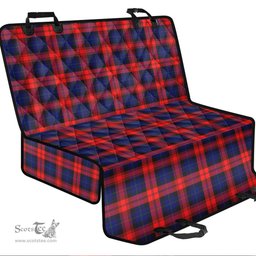 ScotsTee Shop Scottish MacLachlan Modern Clan Tartan Pet Seat Cover, Dog Car Seat Cover