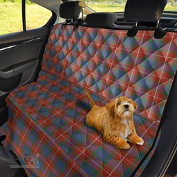 ScotsTee Shop Scottish Fraser Ancient Clan Tartan Pet Seat Cover, Dog Car Seat Cover