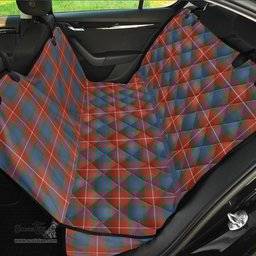 ScotsTee Shop Scottish Fraser Ancient Clan Tartan Pet Seat Cover, Dog Car Seat Cover