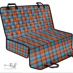 ScotsTee Shop Scottish MacLachlan Ancient Clan Tartan Pet Seat Cover, Dog Car Seat Cover