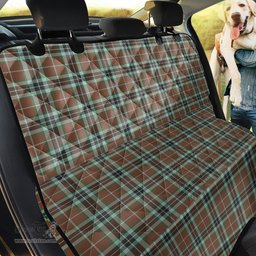 ScotsTee Shop Scottish Thomson Hunting Modern Clan Tartan Pet Seat Cover, Dog Car Seat Cover