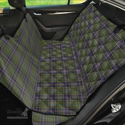 ScotsTee Shop Scottish MacMillan Hunting Modern Clan Tartan Pet Seat Cover, Dog Car Seat Cover