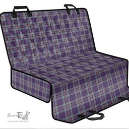 ScotsTee Shop Scottish RCAF Clan Tartan Pet Seat Cover, Dog Car Seat Cover