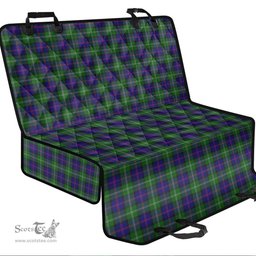 ScotsTee Shop Scottish MacThomas Modern Clan Tartan Pet Seat Cover, Dog Car Seat Cover