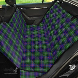 ScotsTee Shop Scottish MacThomas Modern Clan Tartan Pet Seat Cover, Dog Car Seat Cover